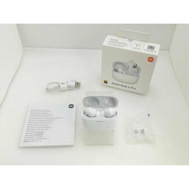 中古】Xiaomi Redmi Buds 6 Pro [グレーシアホワイト]【大須】保証期間