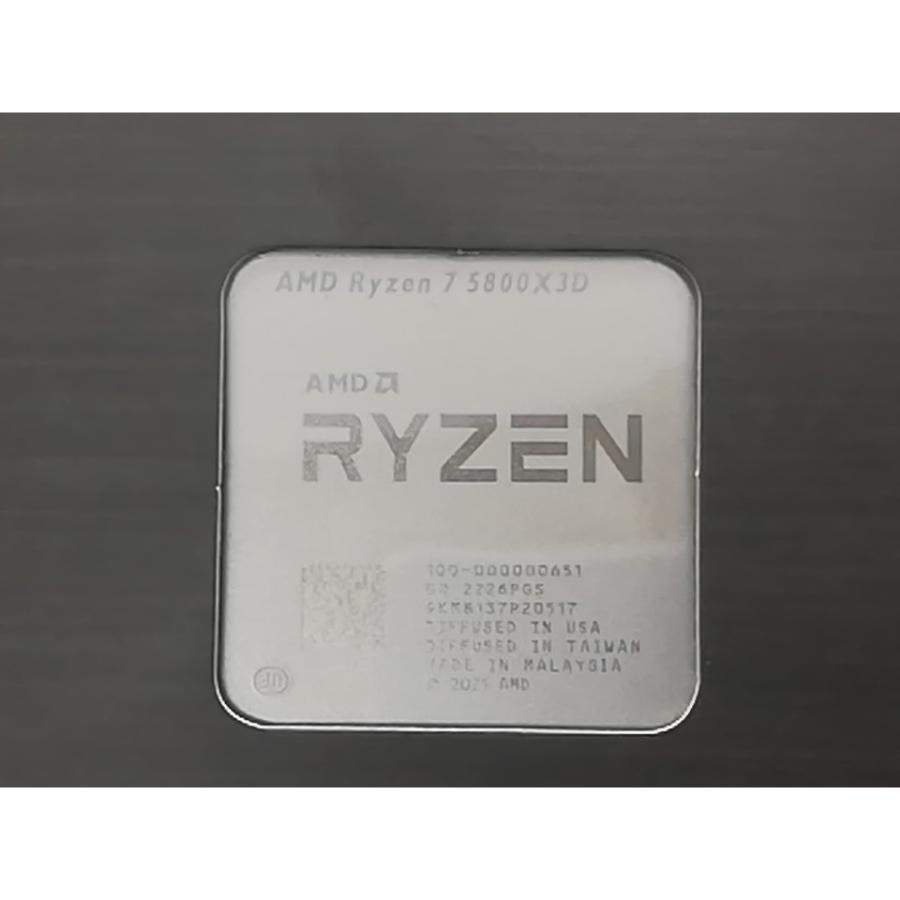 中古】AMD Ryzen 7 5800X3D (3.4GHz/TC:4.5GHz) BOX AM4/8C/16T/L3
