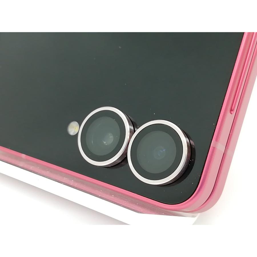 中古】SAMSUNG au 【SIMフリー】 Galaxy Z Flip7 コーラルレッド 12GB