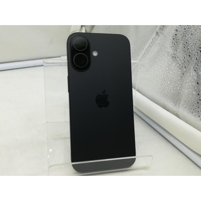 中古】Apple 国内版 【SIMフリー】 iPhone 16 256GB ブラック MYDW3J/A