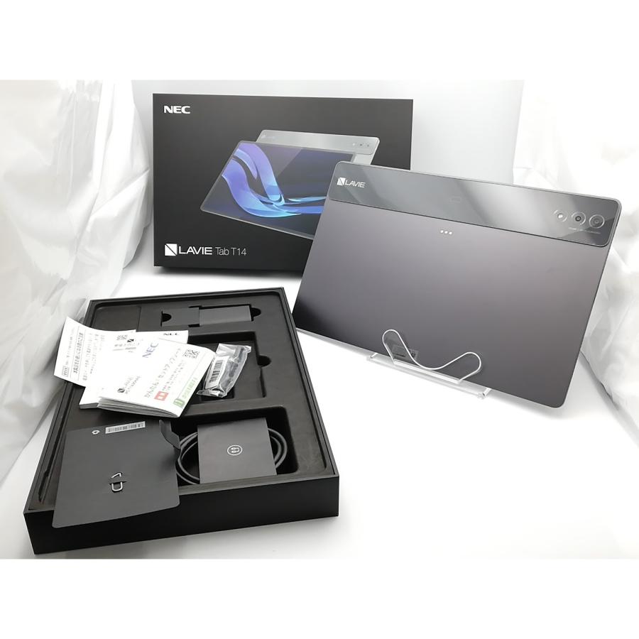 中古】NEC 国内版 【Wi-Fi】 LAVIE Tab T14 T1495/HAS ストームグレー