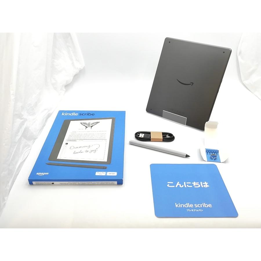 中古】Amazon Kindle Scribe (2022) 64GB プレミアムペン付き【EC