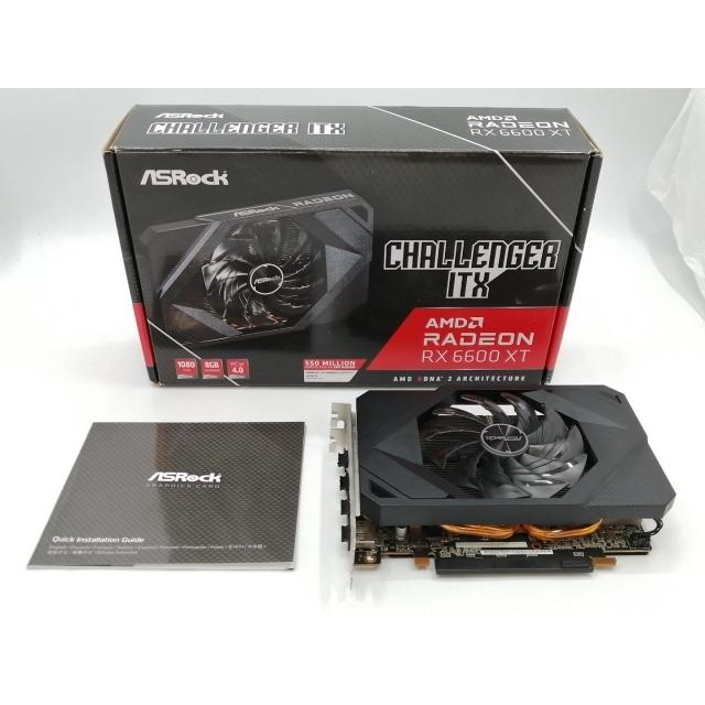 中古】ASRock Radeon RX 6600 XT Challenger ITX 8GB（RX6600XT CLI 8G