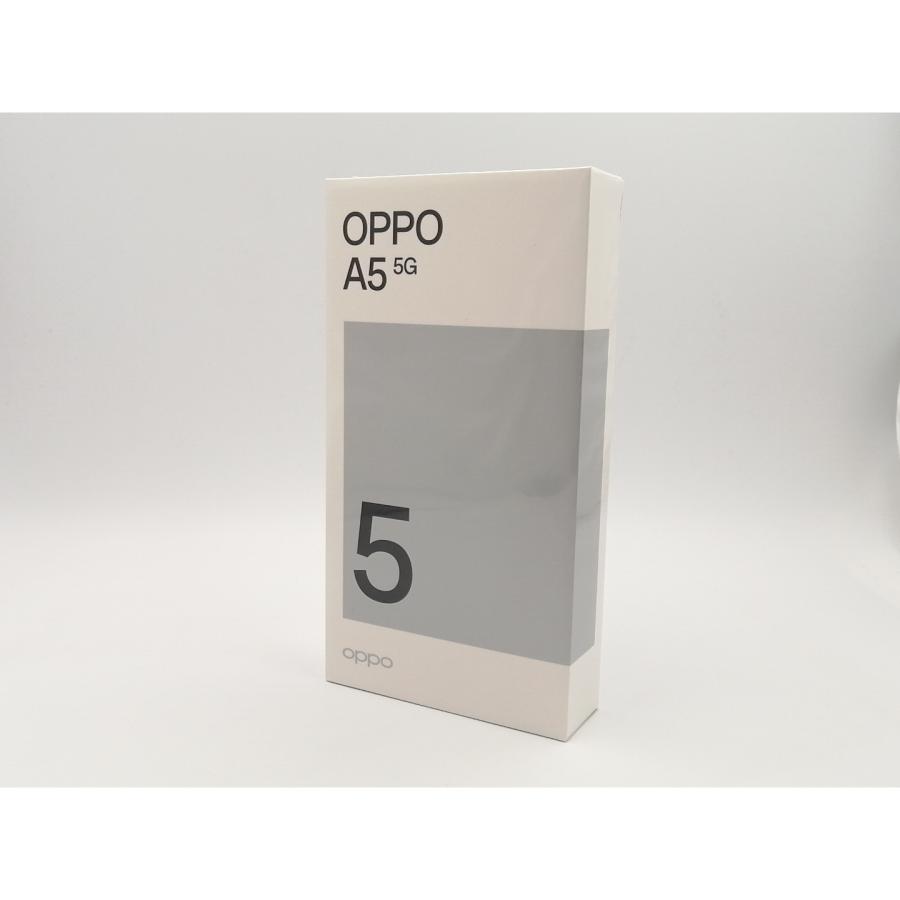 未使用】Oppo UQmobile 【SIMフリー】 OPPO A5 5G 4GB 128GB ホワイト