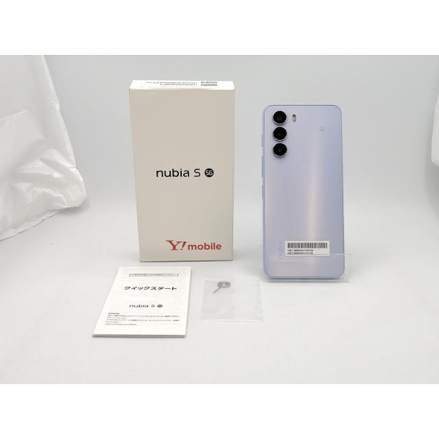 中古】ZTE ymobile 【SIMフリー】 nubia S 5G 4GB 128GB