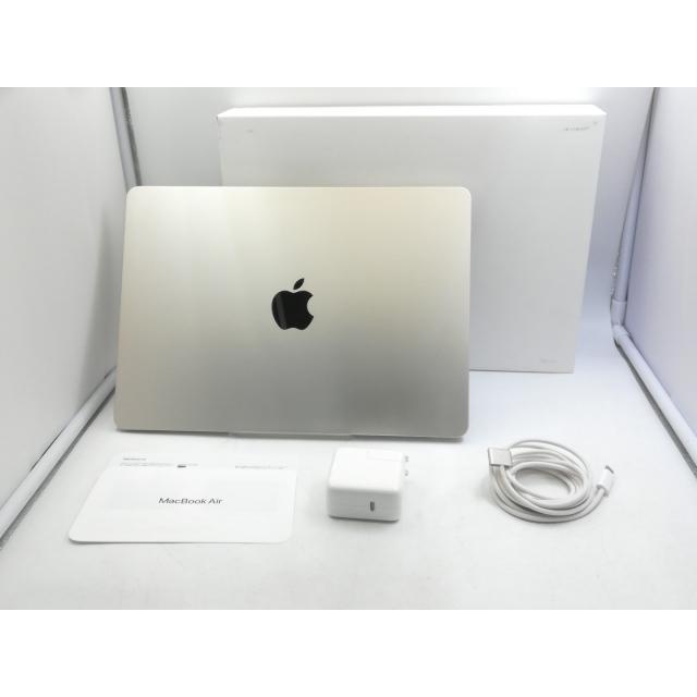 中古】Apple MacBook Air 13インチ CTO (M3,2024) スターライト M3(CPU