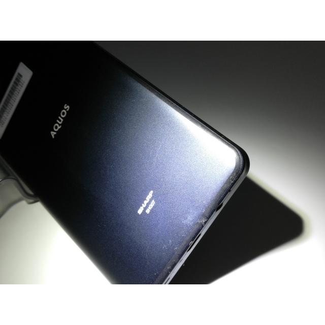 中古】SHARP au 【SIMフリー】 AQUOS sense6s ブラック 4GB 64GB SHG07