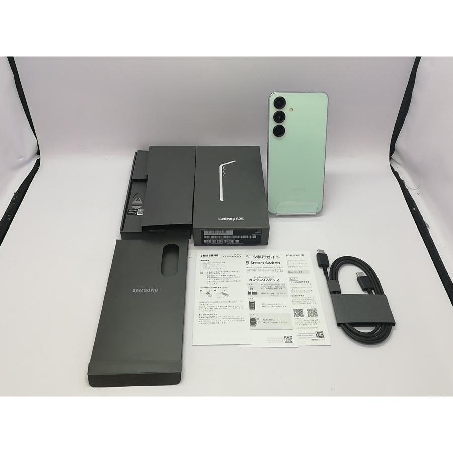 中古】SAMSUNG 国内版 【SIMフリー】 Galaxy S25 ミント 12GB 256GB