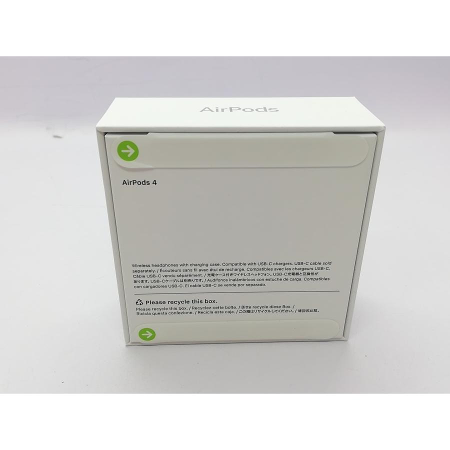 未使用】Apple AirPods 4 MXP63J/A【立川フロム中武】保証期間1週間