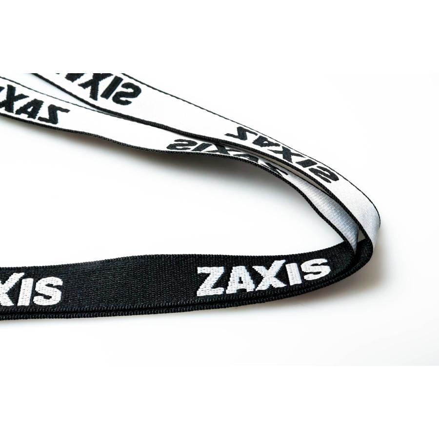 日立建機】ZAXISネックストラップ（ブラック＆ホワイト） : 日立建機