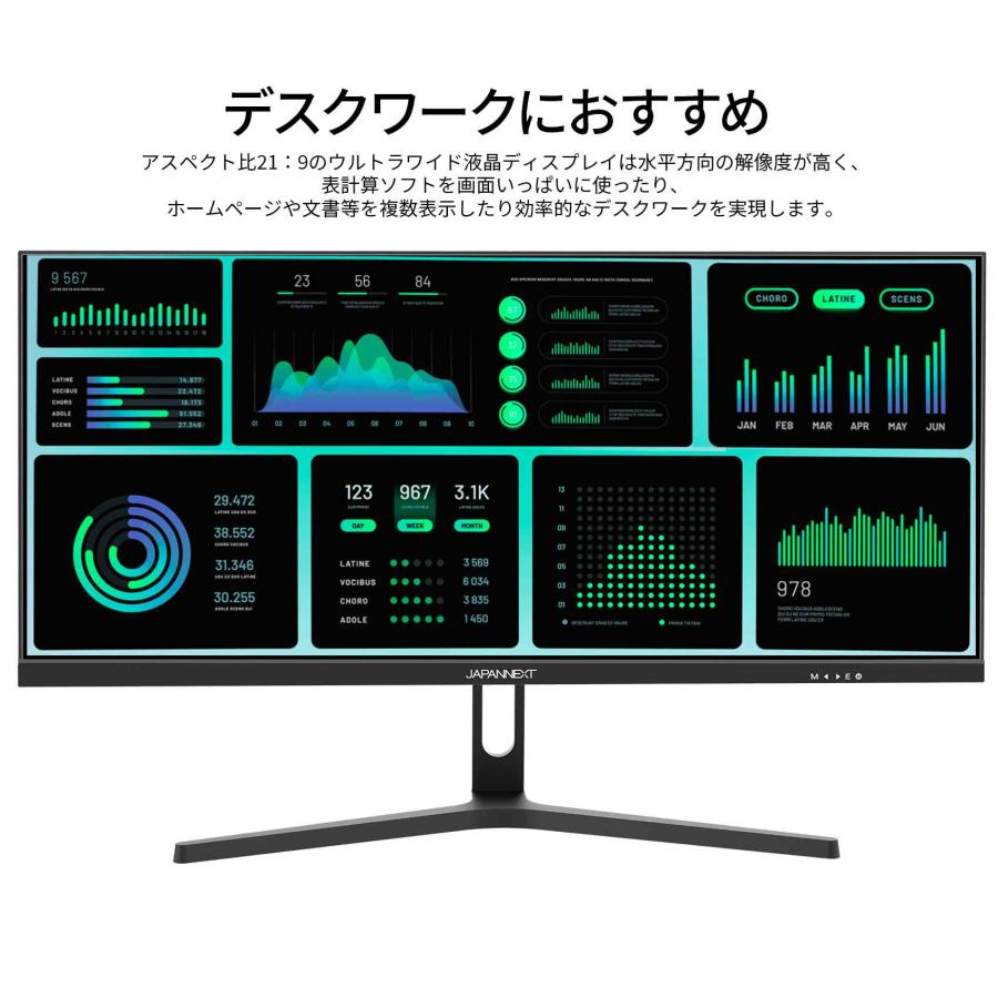 JAPANNEXT（ジャパンネクスト） JAPANNEXT 29インチ ワイドFHD(2560 x