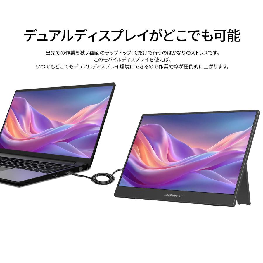 JAPANNEXT（ジャパンネクスト） JAPANNEXT 13.3インチ IPSパネル搭載