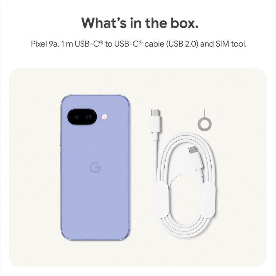 Google Pixel ☆新品未開封 SIMフリーGoogle 9a 128GB lris 青紫
