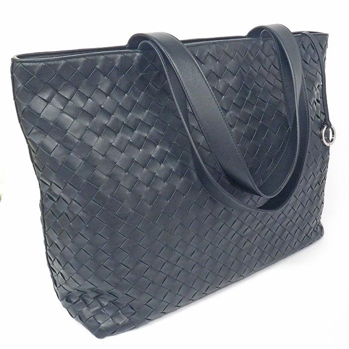 返品OK】【美品】ボッテガ ヴェネタ ラージ ファスナー イントレ