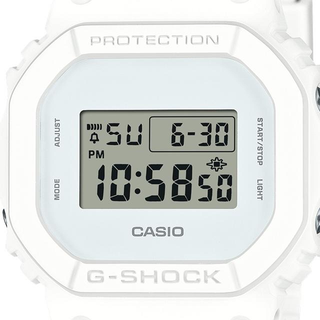 G-SHOCK '25-6 正規新品 [WHITE ON WHITE] CASIO クオーツ スクエア