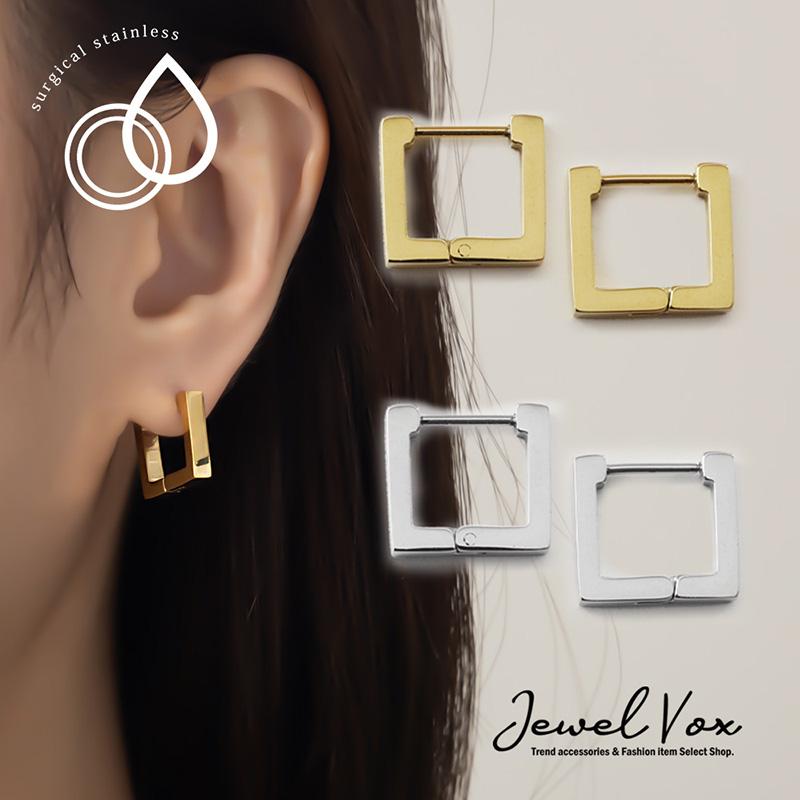 Jewel VOX ピアス レディース 金属アレルギー対応 サージカル