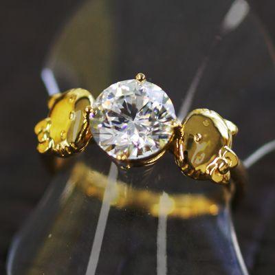 sanrio（サンリオ） ハローキティ & ミミィ リング 大人 かわいい