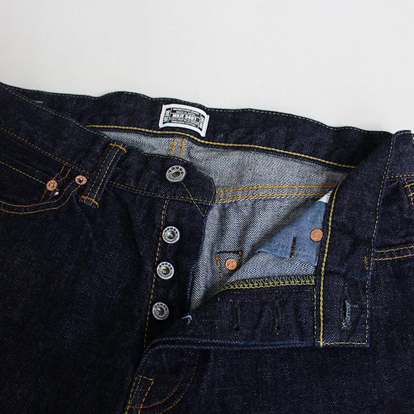 桃太郎ジーンズ（MOMOTARO JEANS） スリムストレート 13oz 特濃 ブルー