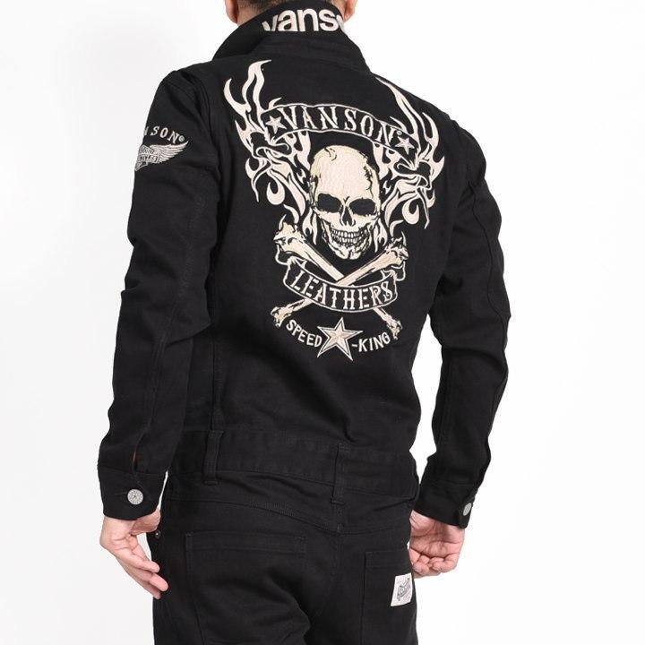 VANSON（バンソン） 【再入荷】【当店別注】 ツナギ つなぎ フライング