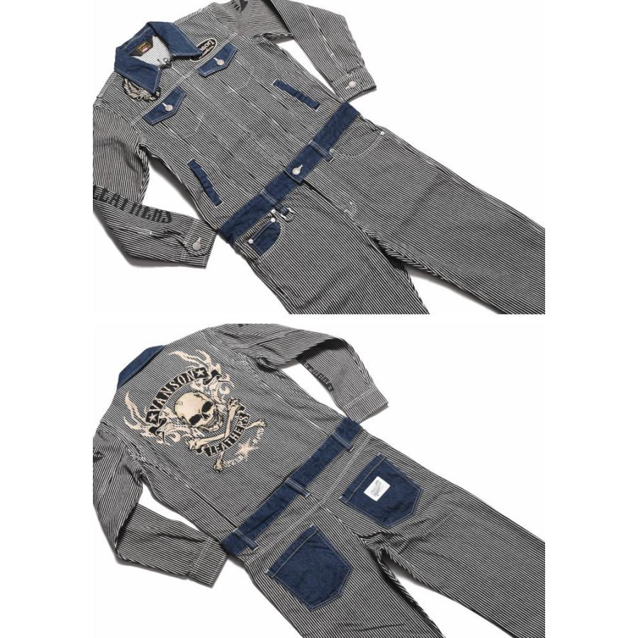 VANSON（バンソン） 【再入荷】【当店別注】 ツナギ つなぎ フライング