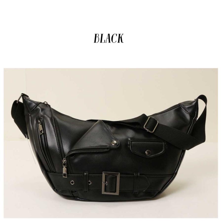 Add Ninth ライダース ボディバッグ NC1150 ジャケット 革ジャン風