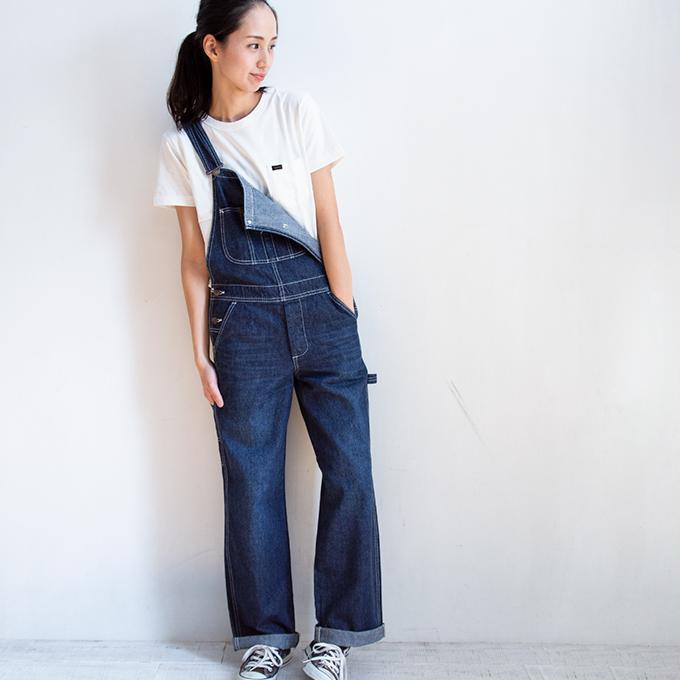 Lee（リー） レディース ルーズフィット デニム オーバーオール LL0255