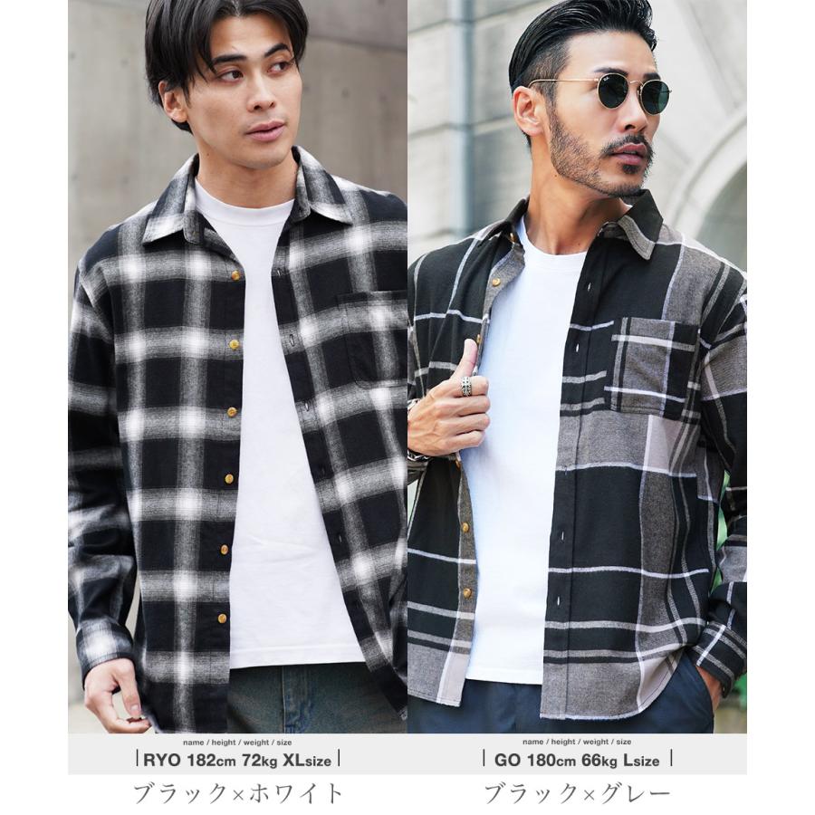 JIGGYS SHOP（ジギーズショップ） チェックシャツ メンズ トップス