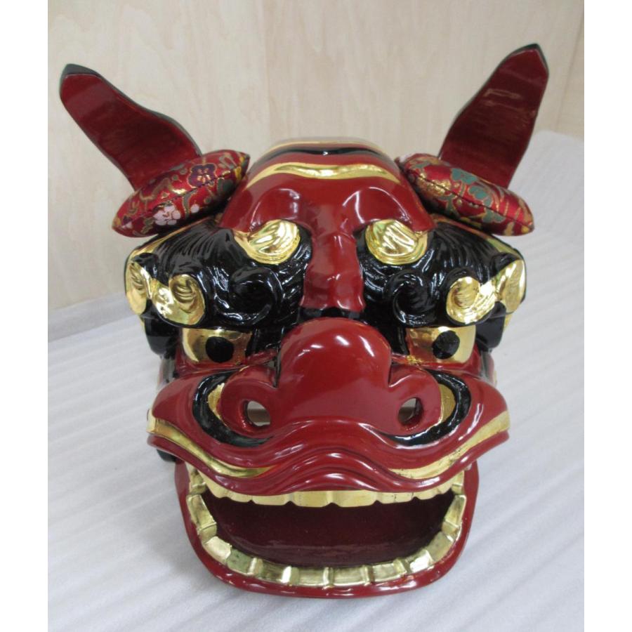 特別販売品】獅子頭 宇津 7寸(幅21.5cm高21cm奥20.5cm)長期在庫品の為