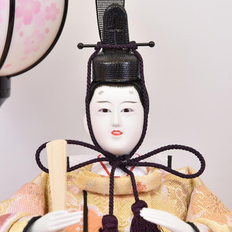 雛人形 ケース入り コンパクト ひな人形 ケース 白 お雛様 ガラス