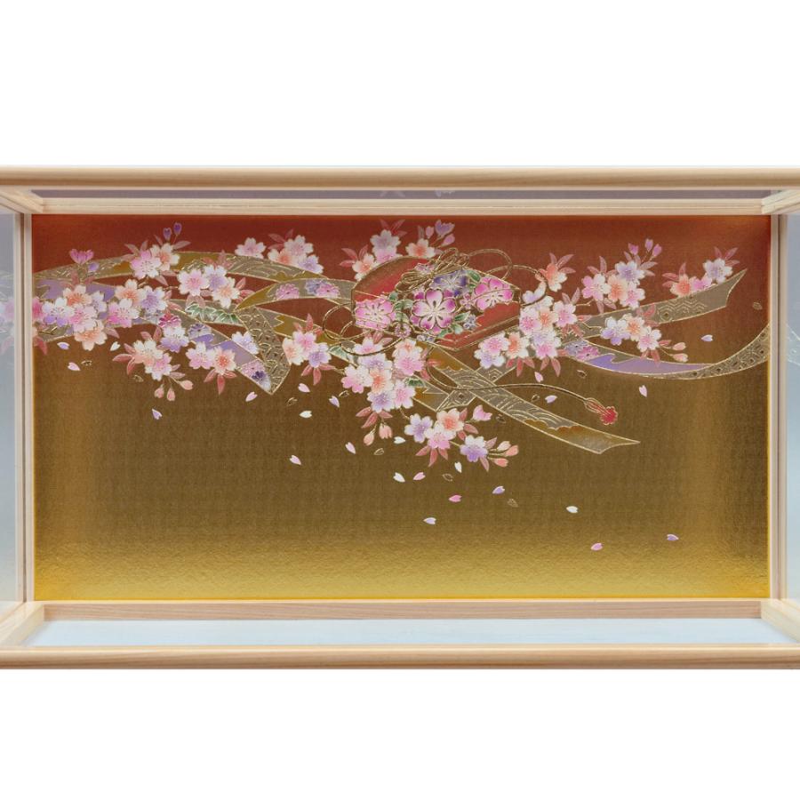 久月 雛人形 ひな人形 お祝い ケース飾り 親王飾り ケース入り ガラス