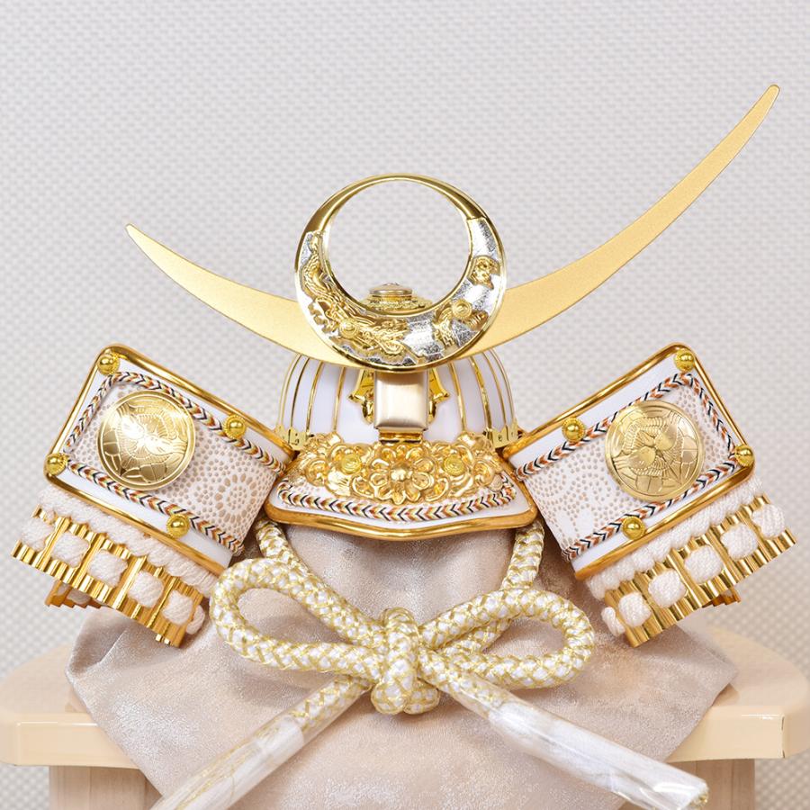 五月人形 コンパクト ケース入り 兜 伊達政宗 上杉謙信 大鍬兜 5月人形