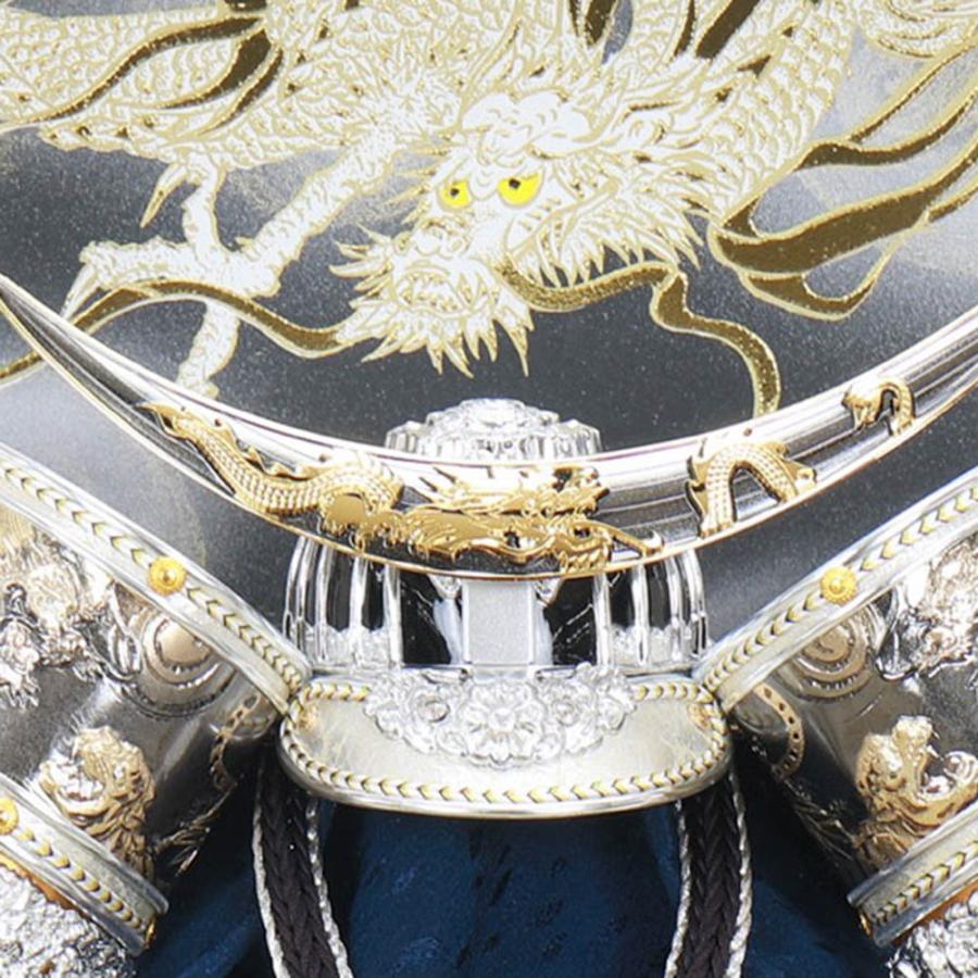 5月人形 おしゃれ 五月人形 武将 コンパクト 伊達政宗 兜 12号ケース