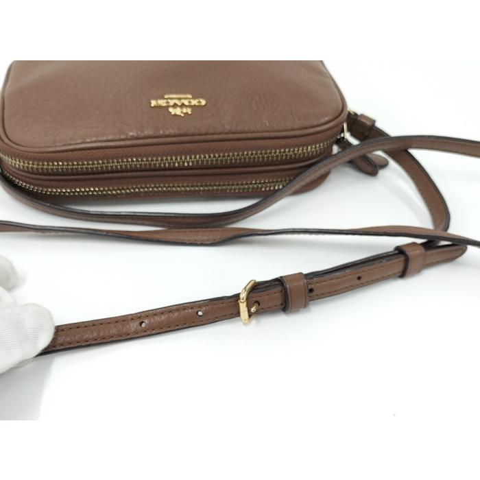 COACH（コーチ） ショルダーバッグ 斜めがけ レザー ブラウン F65988