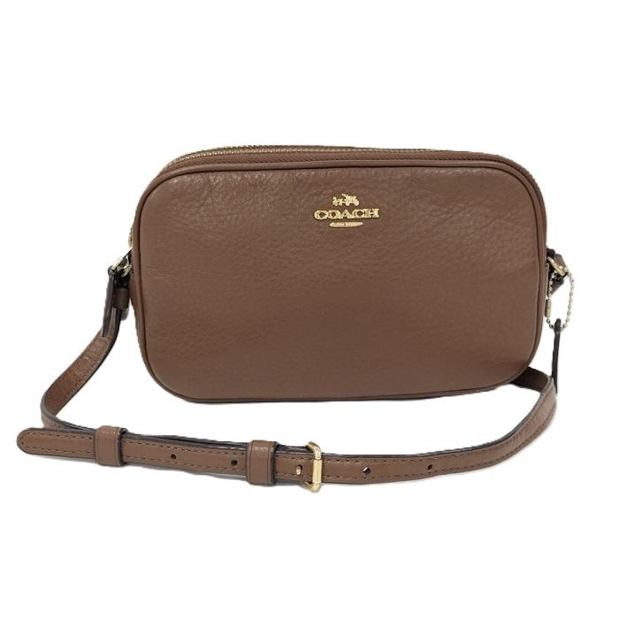 COACH（コーチ） ショルダーバッグ 斜めがけ レザー ブラウン F65988