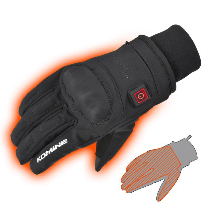 コミネ（Komine） バイク電熱グローブ EK-216 12VプロテクトE-グローブ