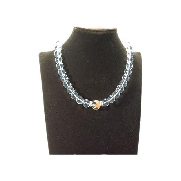 数珠ネックレス12mm 長さ45cm パワーストーン タイガーアイ×龍 レッド