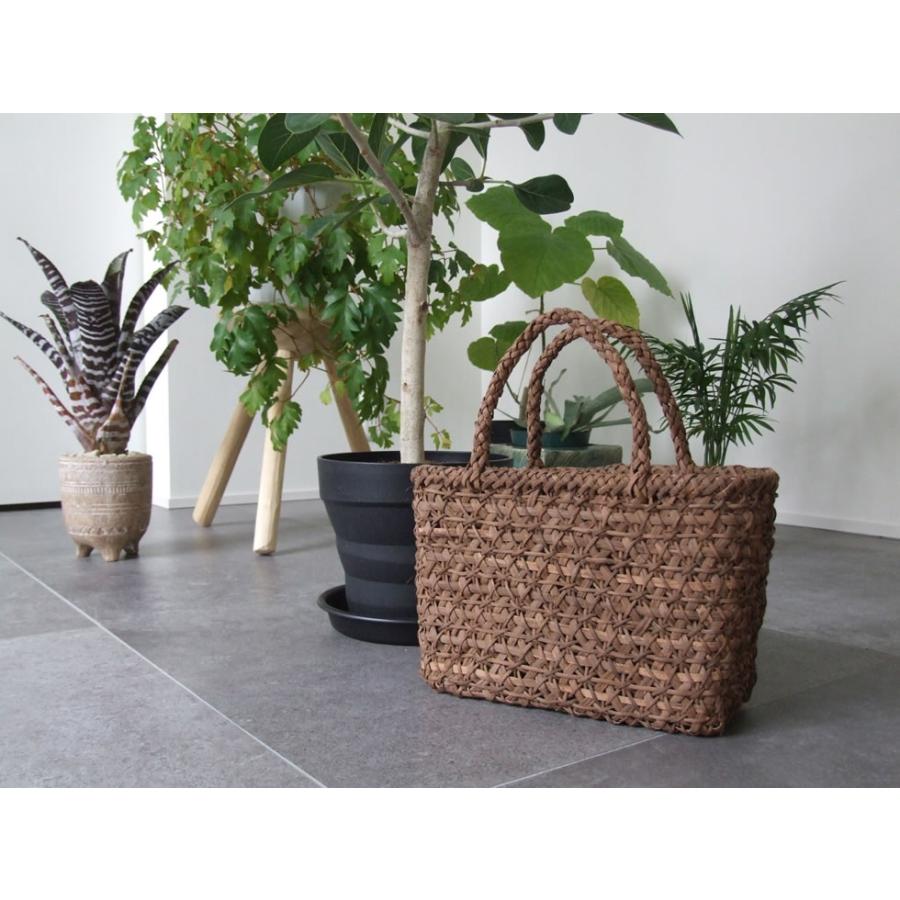 純国産 山葡萄かごバッグ 特上花張り編み 定番型 : おまめ - 通販