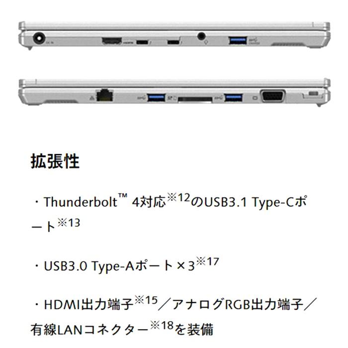 Let's note ノートパソコン Panasonic CF-FV1 第11世代Corei5