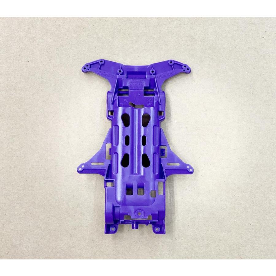 ミニ四駆 VSシャーシ パープル 紫 レーサーミニ四駆18085 バラ