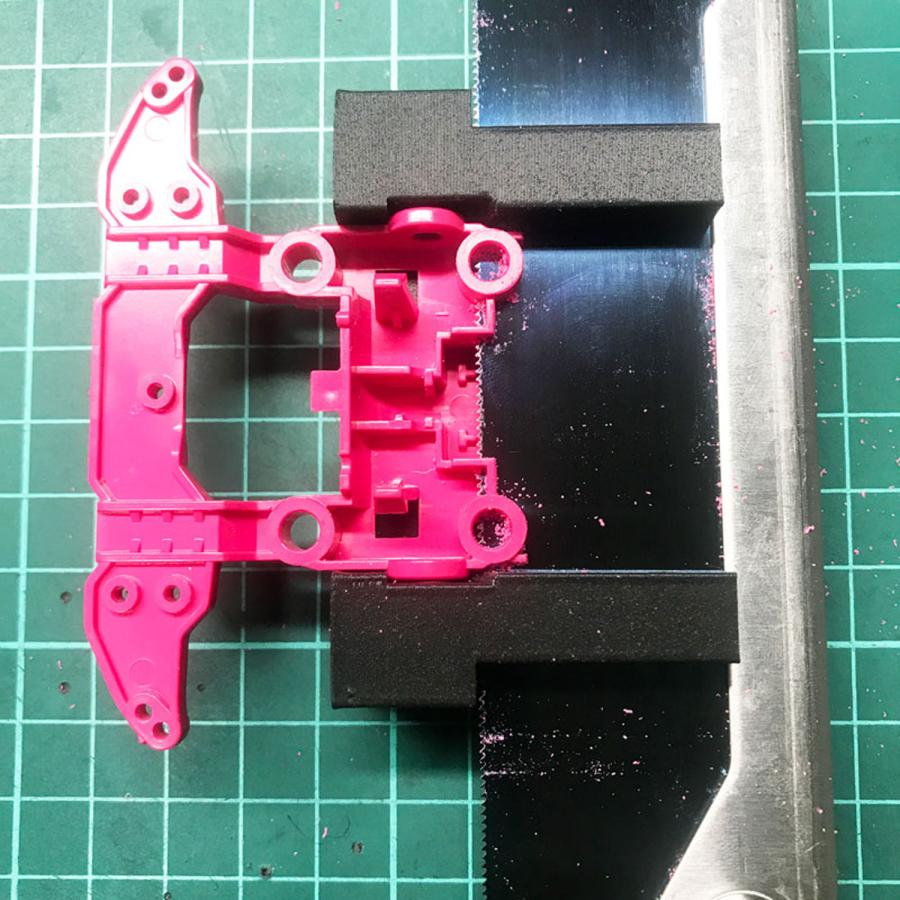 ミニ四駆 MSシャーシ用 フレキ製作カット治具セット オーバードライブ