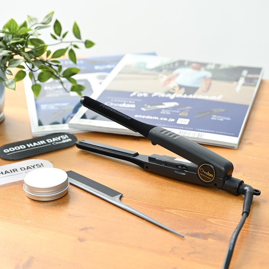 Onedam ヘアアイロン ワンダム 業務用 スリムイオン ストレート 前髪
