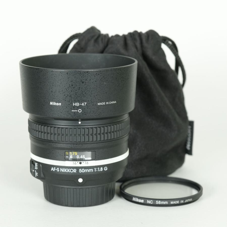 美品 | フィルター付] Nikon AF-S NIKKOR 50mm F1.8G（Special Edition
