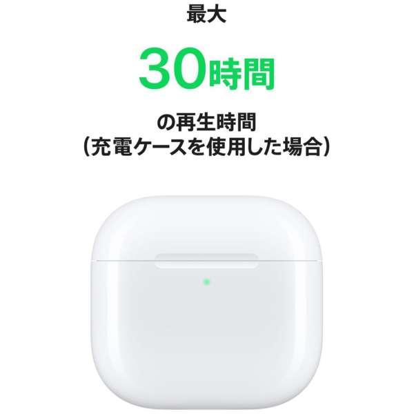 Apple アップル 純正 AirPods 4 エアポッズ4 エアーポッズ4 MXP63J/A