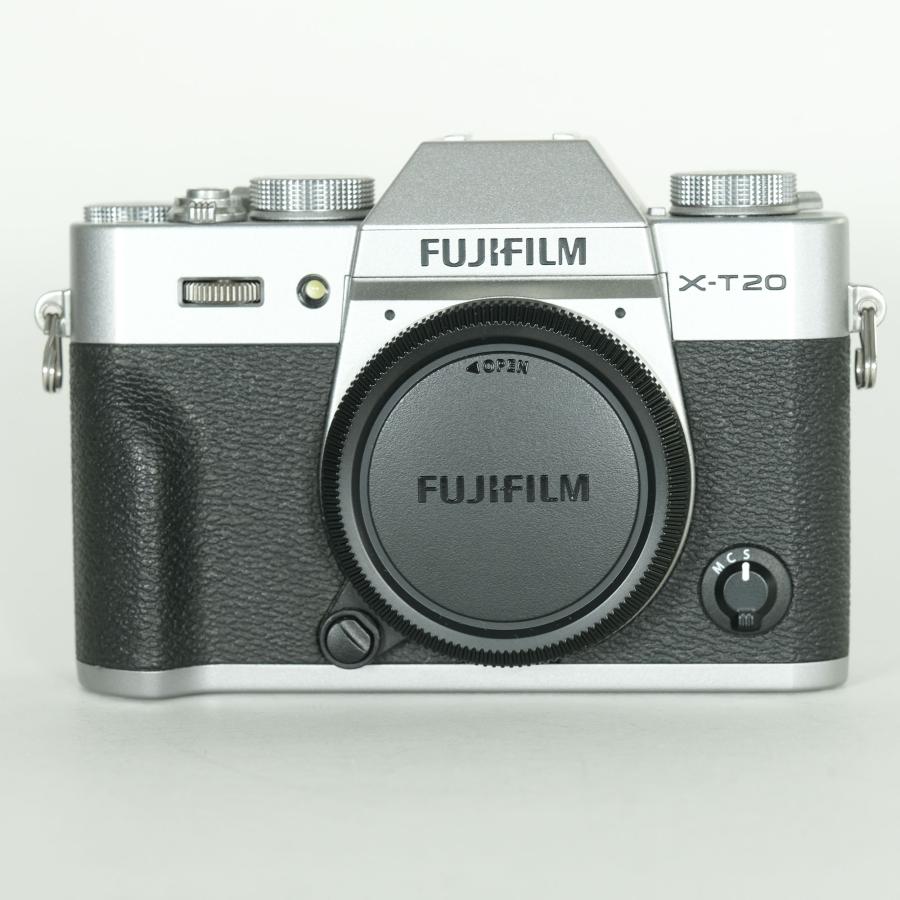 良品 | シャッター数18回] FUJIFILM X-T20 [ボディ シルバー] X