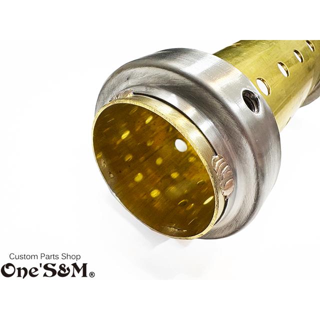 Z音 真鍮インナー マフラーサイレンサー レーシングインナーバッフル