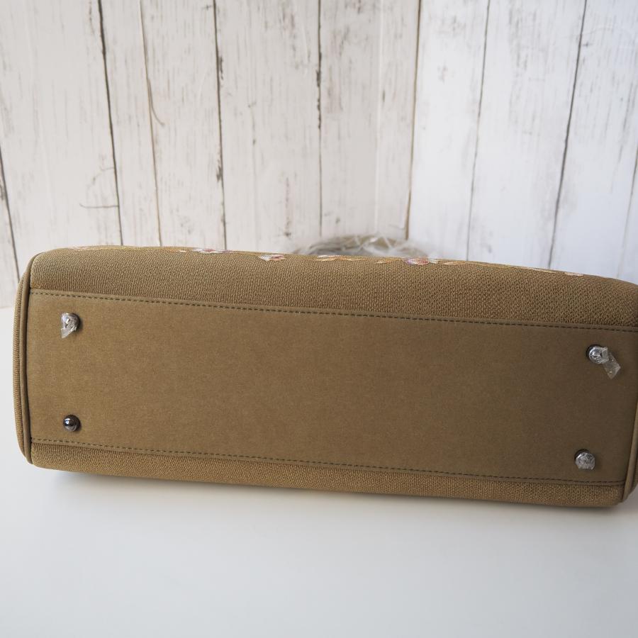 岡重 OKAJIMA ハンドバッグ 大きめサイズ トートバッグ ファスナー