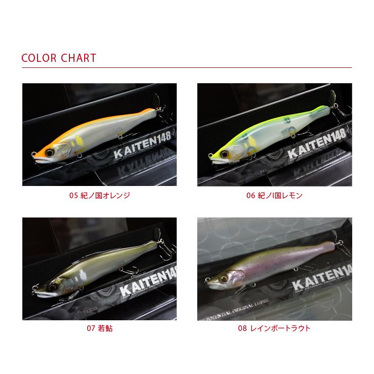 GAN CRAFT（ガンクラフト） カイテン148 NS ノーマルシンキング : オン