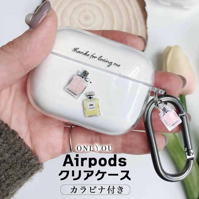 AirPods Pro3 ケース かわいい airpods pro2 第3世代 TPU クリア 香水