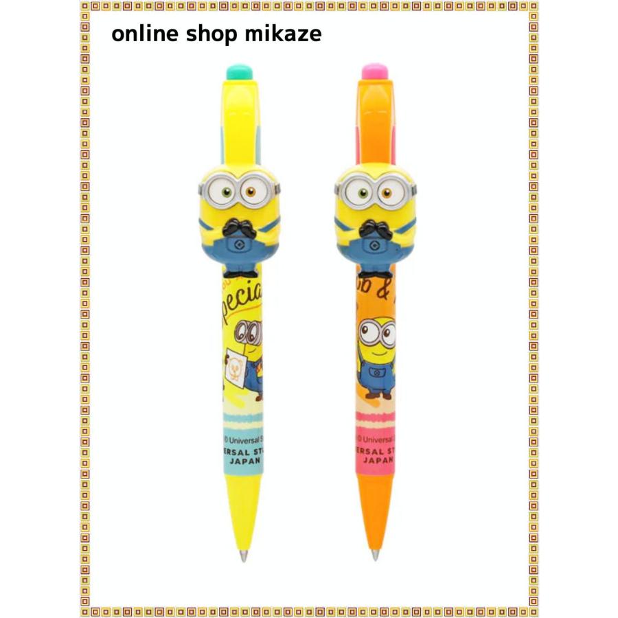 USJ ミニオン ボールペン 2本セット ボブ お土産 グッズ 公式 : Online