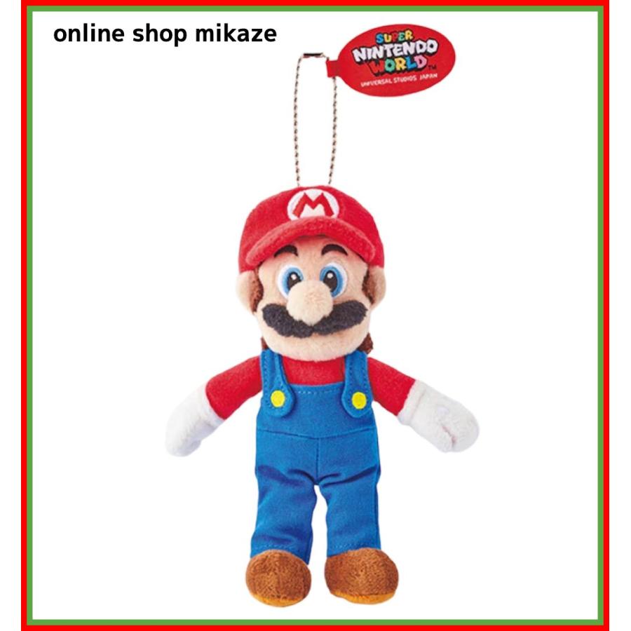 USJ 任天堂 スーパーマリオ ぬいぐるみキーチェーン マリオ お土産